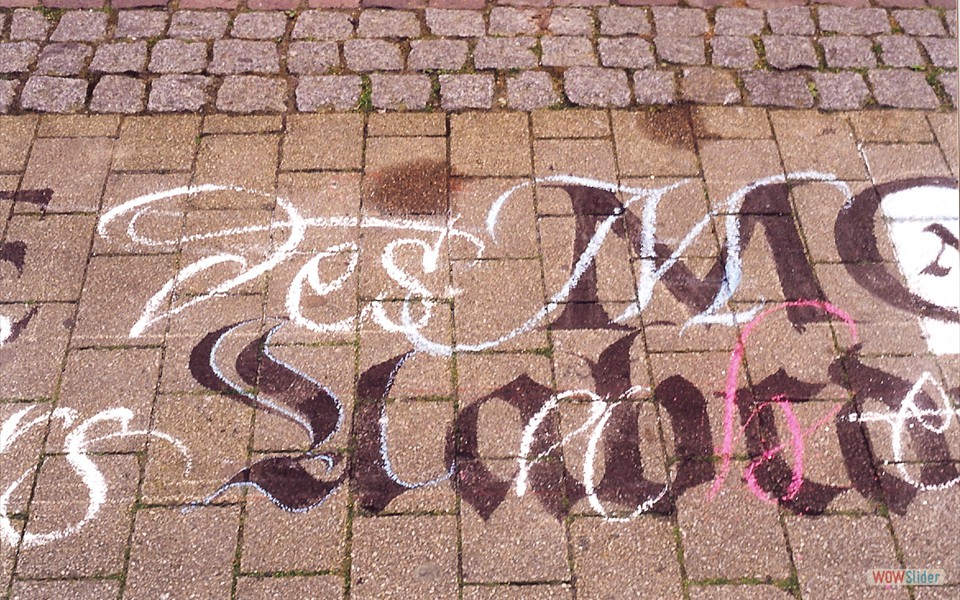 calligraphie de rue